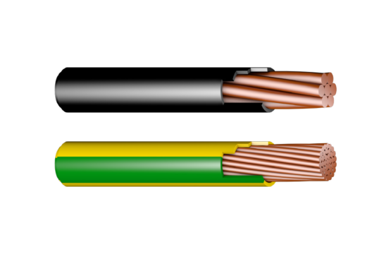 LSHF INSULATED CONDUIT WIRE (H07Z-R)-6491B CABLE